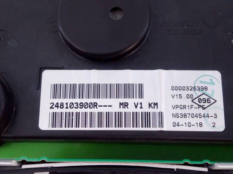 Recambio de cuadro instrumentos para dacia dokker express ambiance referencia OEM IAM 248103900R  E2-A1-34-7