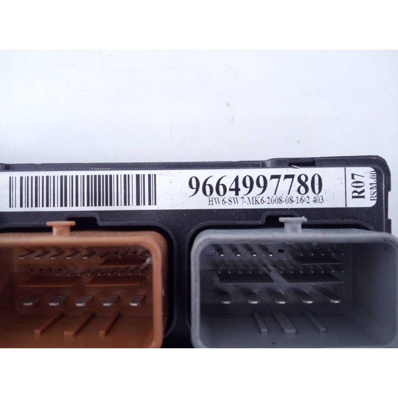 Recambio de caja reles / fusibles para peugeot 207 active referencia OEM IAM 9664997780  E3-B2-36-1