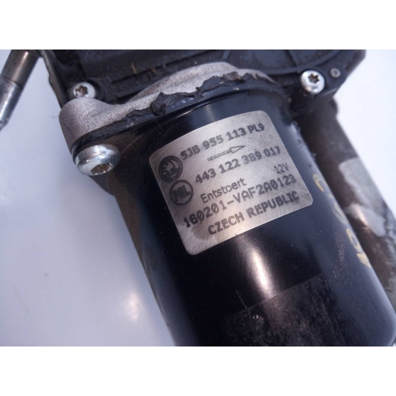 Recambio de motor limpia delantero para skoda rapid active referencia OEM IAM 5JB955113 443122389017 E1-A5-11-1