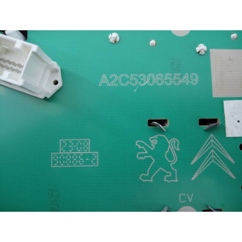Recambio de cuadro instrumentos para peugeot 207 active referencia OEM IAM 9662904080  E3-B2-38-4