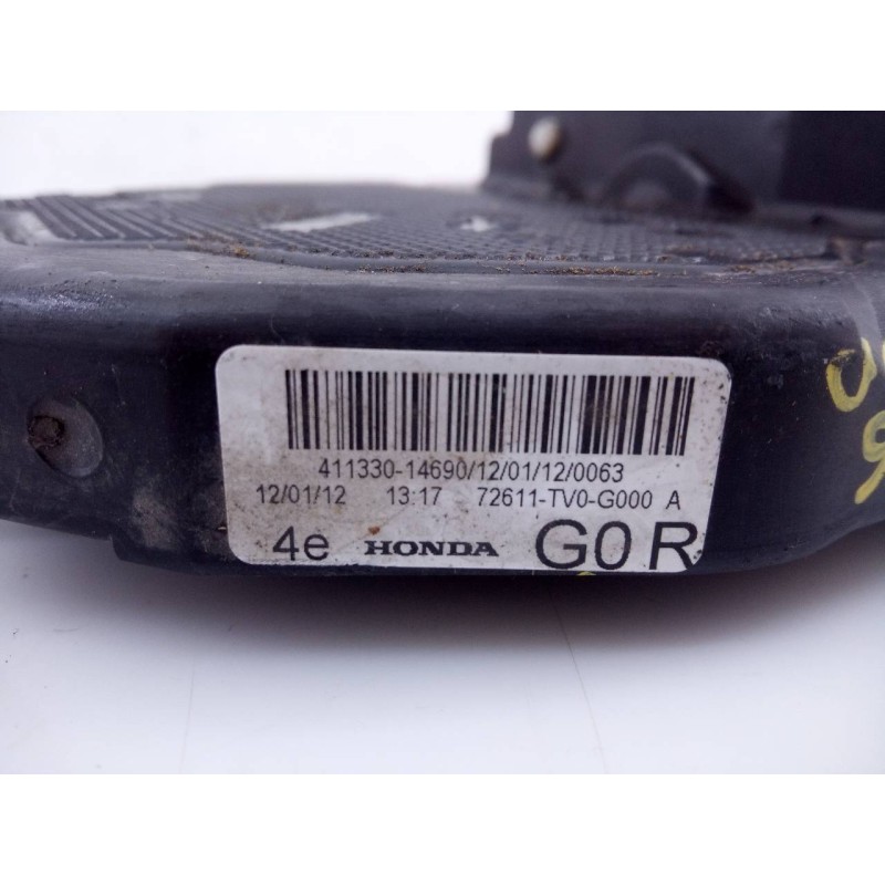 Recambio de cerradura puerta trasera derecha para honda civic (fk) 2.2 i-dtec sport referencia OEM IAM 41133014690  E2-A2-50-2