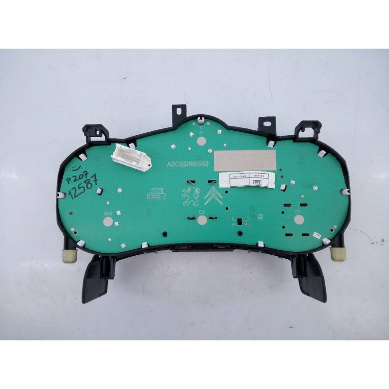 Recambio de cuadro instrumentos para peugeot 207 active referencia OEM IAM 9662904080  E3-B2-38-4