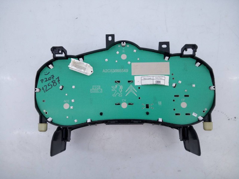 Recambio de cuadro instrumentos para peugeot 207 active referencia OEM IAM 9662904080  E3-B2-38-4