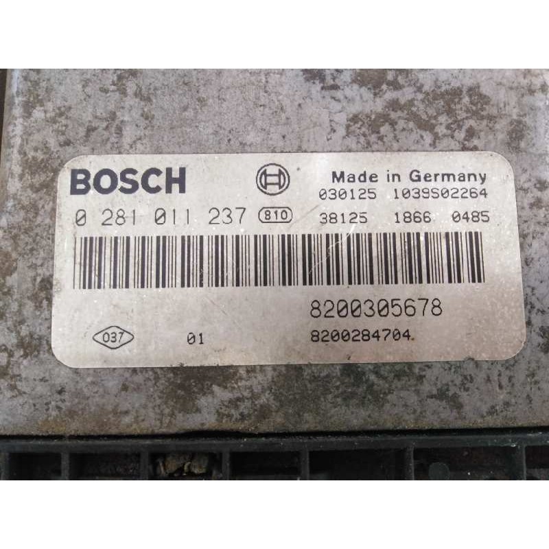 Recambio de centralita motor uce para nissan primera berlina (p12) acenta referencia OEM IAM 0281011237 8200305678 E3-B4-22-1
