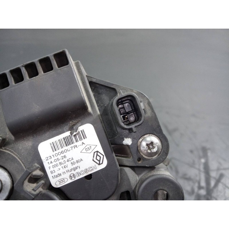 Recambio de alternador para renault clio iv societé referencia OEM IAM 231006007R F000BL04C4 P3-B6-4-5