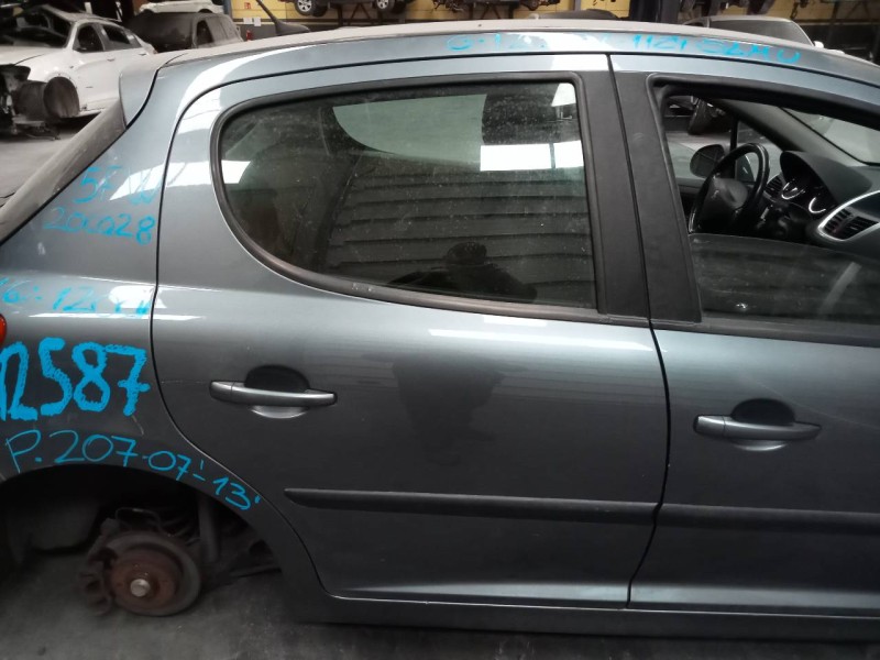 Recambio de puerta trasera derecha para peugeot 207 active referencia OEM IAM   