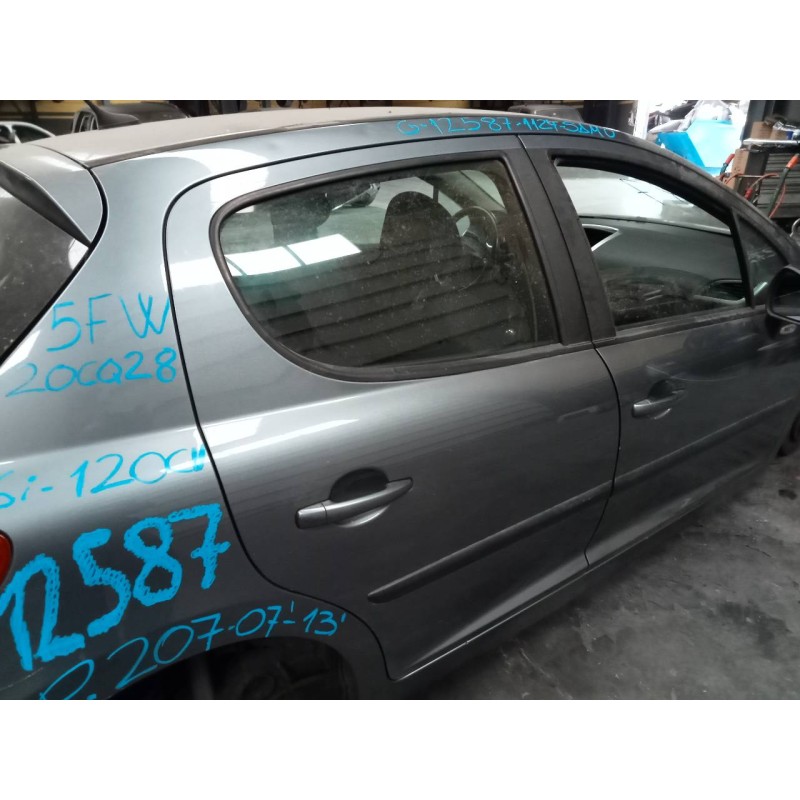 Recambio de puerta trasera derecha para peugeot 207 active referencia OEM IAM   