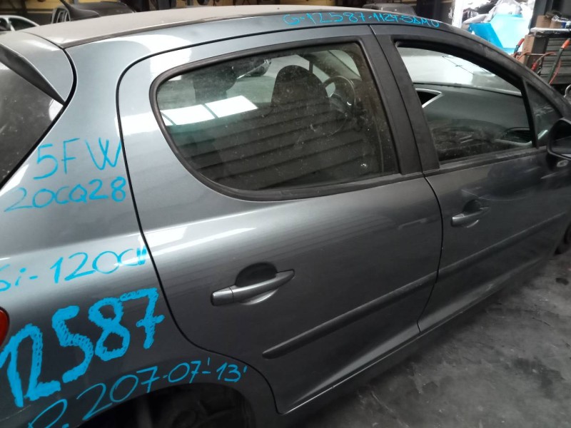 Recambio de puerta trasera derecha para peugeot 207 active referencia OEM IAM   