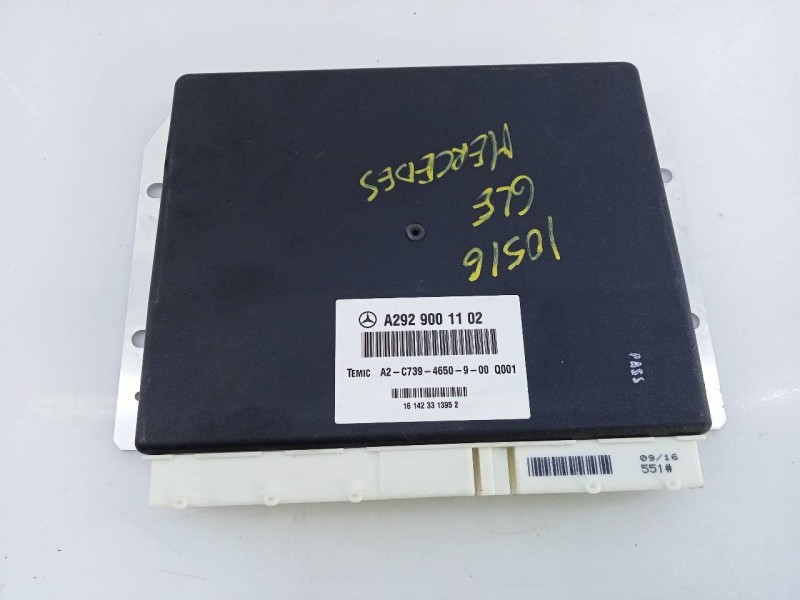 Recambio de modulo electronico para mercedes-benz clase gle coupe (w292) gle 350 d (292.324) referencia OEM IAM A2929001102  E3-