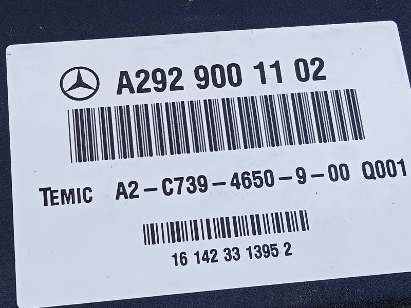 Recambio de modulo electronico para mercedes-benz clase gle coupe (w292) gle 350 d (292.324) referencia OEM IAM A2929001102  E3-