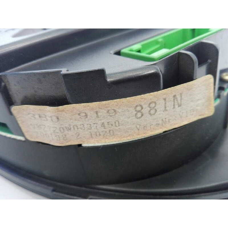 Recambio de cuadro instrumentos para volkswagen passat variant (3b5) comfortline referencia OEM IAM 3B0919881N VWZ7Z0W0337450 E2