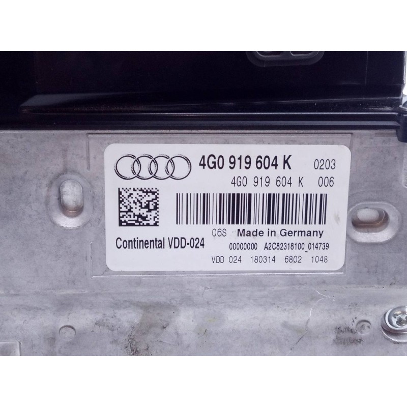 Recambio de modulo electronico para audi a6 avant (4g5) 3.0 tdi quattro referencia OEM IAM 4G0919604K A2C82318100 E2-A1-43-2
