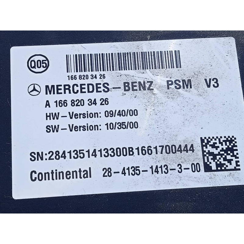 Recambio de modulo electronico para mercedes-benz clase gle coupe (w292) gle 350 d (292.324) referencia OEM IAM A1668203426  E3-