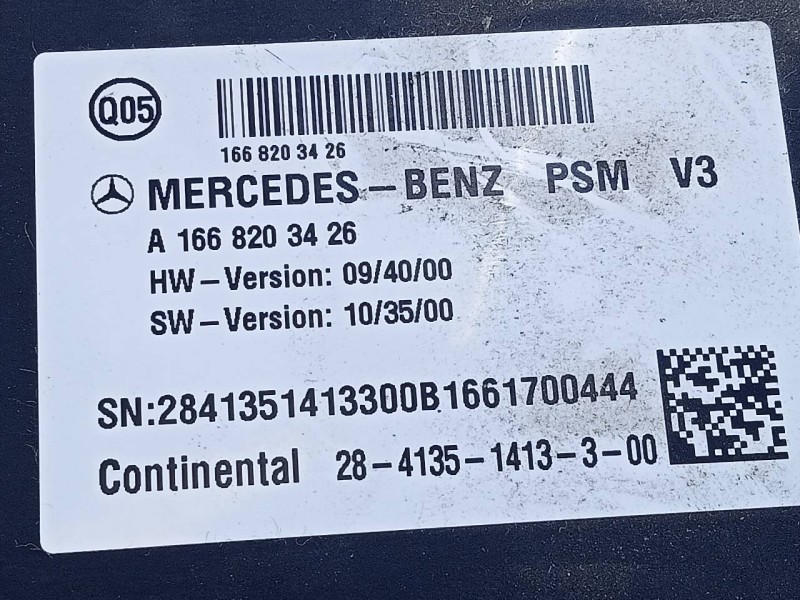 Recambio de modulo electronico para mercedes-benz clase gle coupe (w292) gle 350 d (292.324) referencia OEM IAM A1668203426  E3-