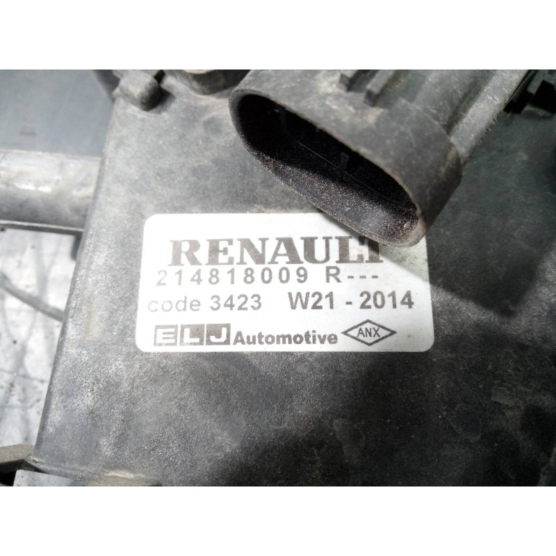 Recambio de electroventilador para renault clio iv societé referencia OEM IAM 214818009R  P2-B8-13