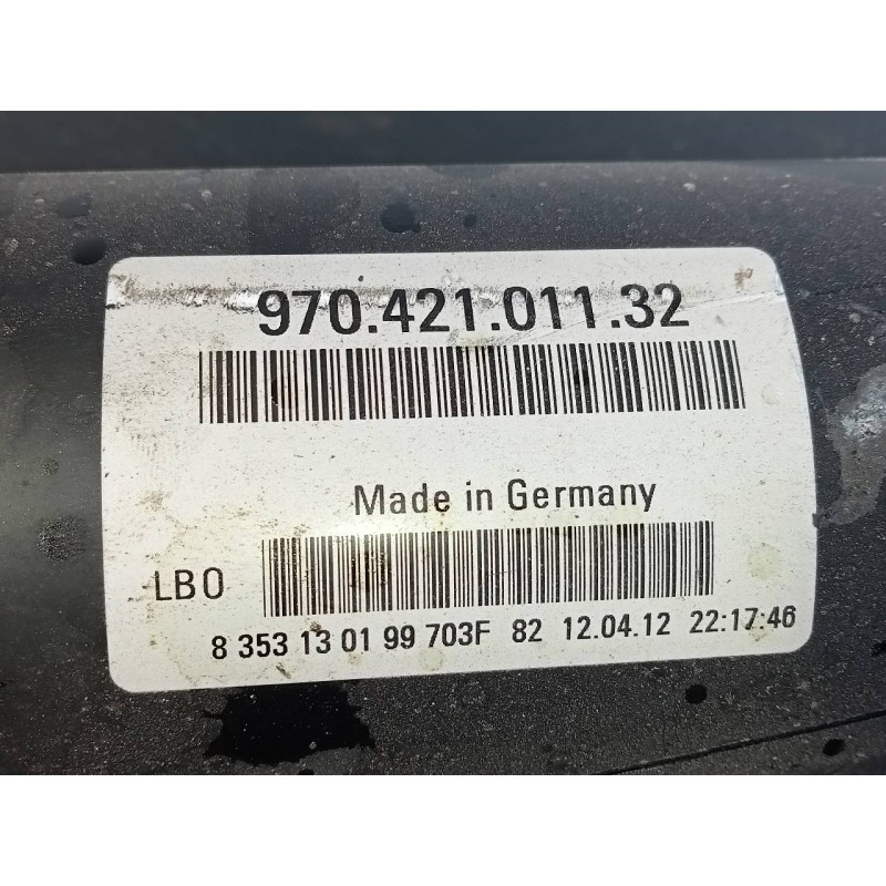 Recambio de transmision central para porsche panamera 4 s referencia OEM IAM 97042101132 8353130199 P1-B3-38