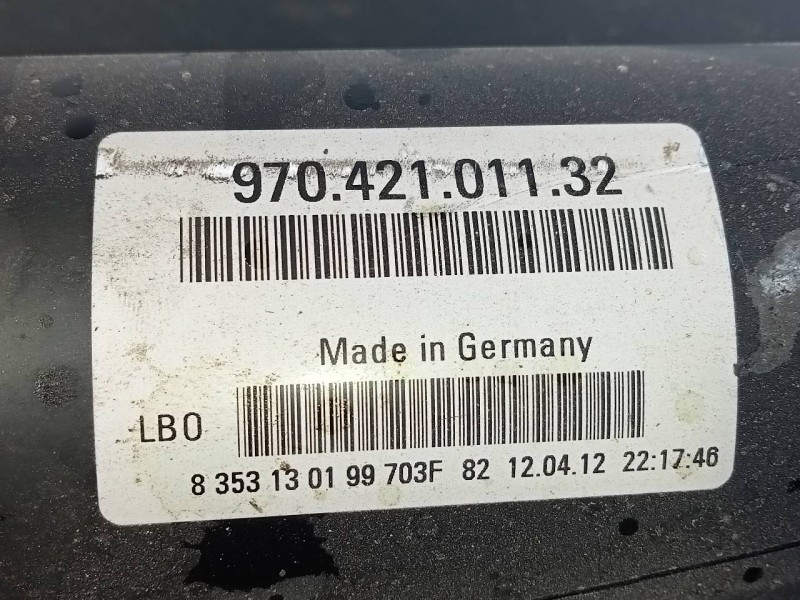 Recambio de transmision central para porsche panamera 4 s referencia OEM IAM 97042101132 8353130199 P1-B3-38