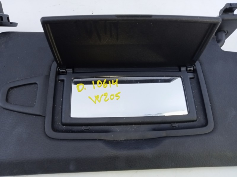 Recambio de parasol derecho para mercedes-benz clase c coupe (w205) c 220 d (205.304) referencia OEM IAM   E3-A2-51-1