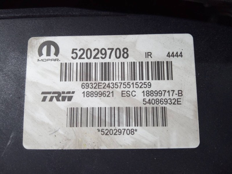 Recambio de abs para jeep renegade trailhawk 4wd referencia OEM IAM 52029708 54086932E P3-B9-14-3