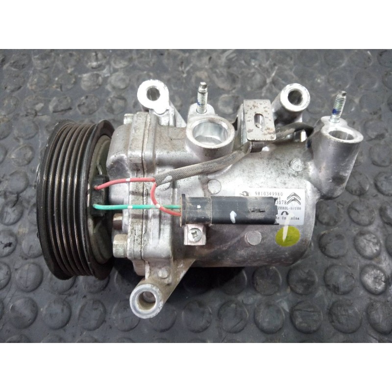 Recambio de compresor aire acondicionado para peugeot 208 style referencia OEM IAM 98103149980  P3-A1-5-4