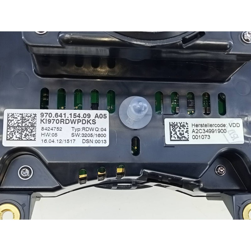 Recambio de cuadro instrumentos para porsche panamera 4 s referencia OEM IAM 97064115409  E3-B6-50-2