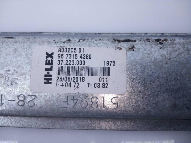 Recambio de elevalunas delantero derecho para peugeot 208 style referencia OEM IAM 9674254380 9673154380 E1-A4-5-1