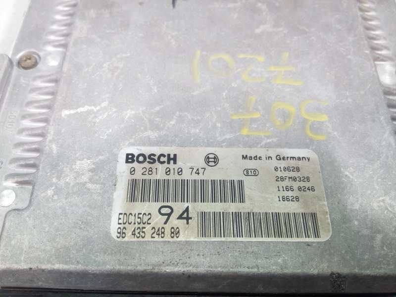 Recambio de centralita motor uce para peugeot 307 (s1) xr referencia OEM IAM 0281010747 9643524880 E3-B2-48-1