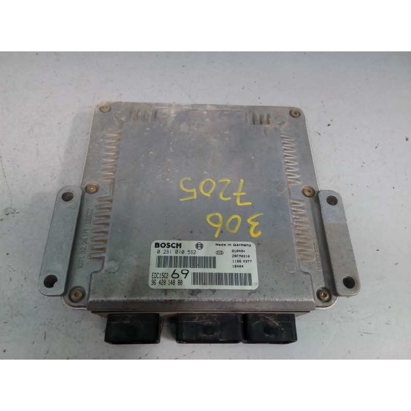 Recambio de centralita motor uce para peugeot 306 break style referencia OEM IAM 9642014880 0281010592 E3-B2-48-1