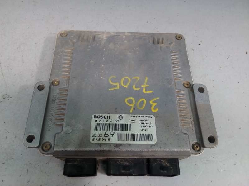 Recambio de centralita motor uce para peugeot 306 break style referencia OEM IAM 9642014880 0281010592 E3-B2-48-1