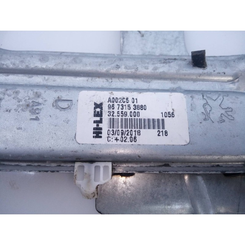 Recambio de elevalunas trasero derecho para peugeot 208 style referencia OEM IAM 9673153880  E1-A4-44-1