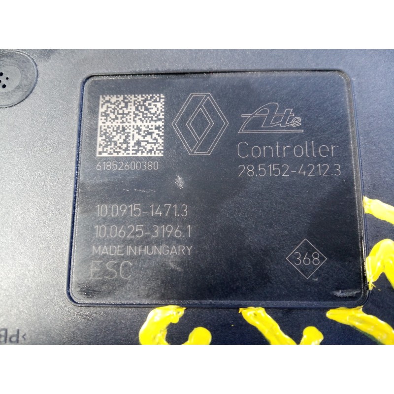 Recambio de abs para dacia lodgy stepway referencia OEM IAM 476600078R 28515242123 P3-B8-29-1