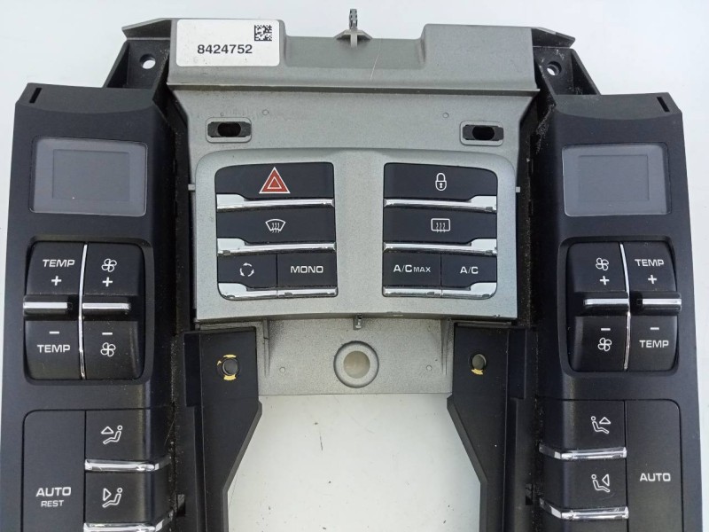 Recambio de mando climatizador para porsche panamera 4 s referencia OEM IAM 5HB01102431 97065320333 E3-B6-50-5
