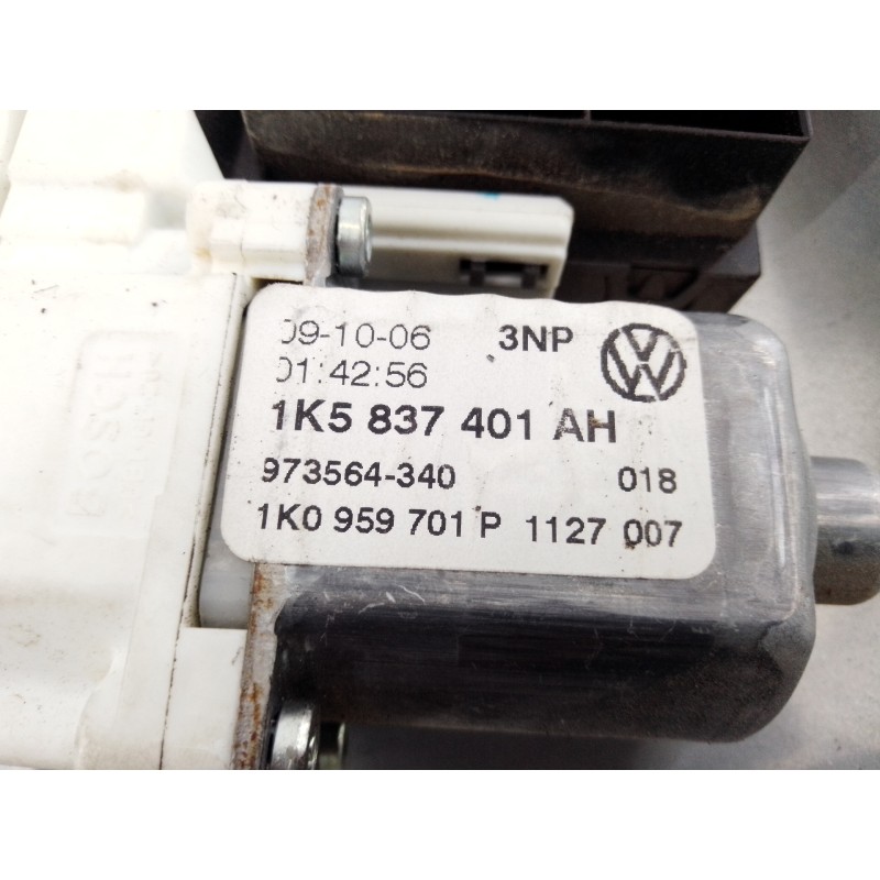 Recambio de elevalunas delantero izquierdo para volkswagen jetta (1k2) advance referencia OEM IAM 1K5837461B 1K0959701P E1-B6-56