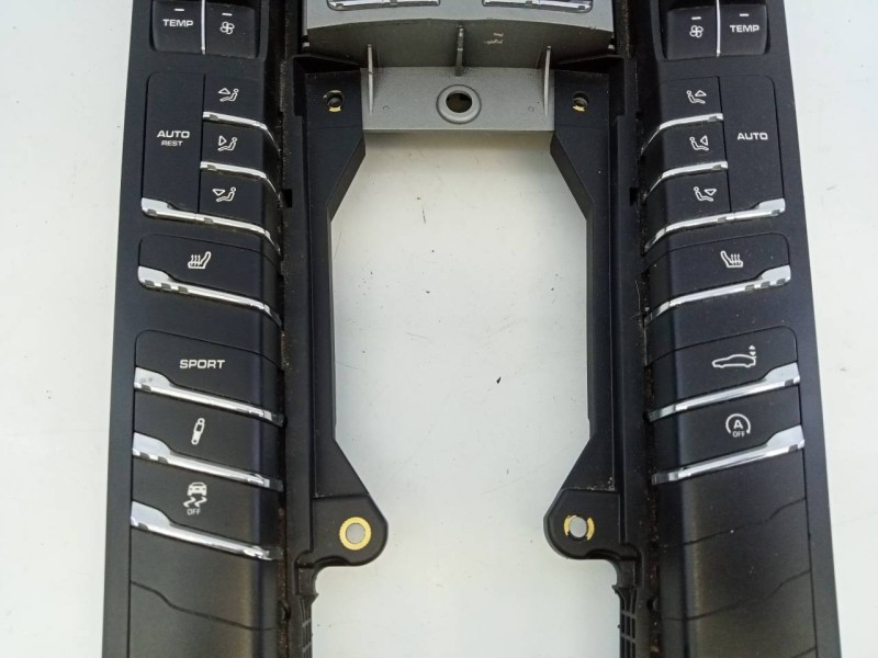 Recambio de mando climatizador para porsche panamera 4 s referencia OEM IAM 5HB01102431 97065320333 E3-B6-50-5