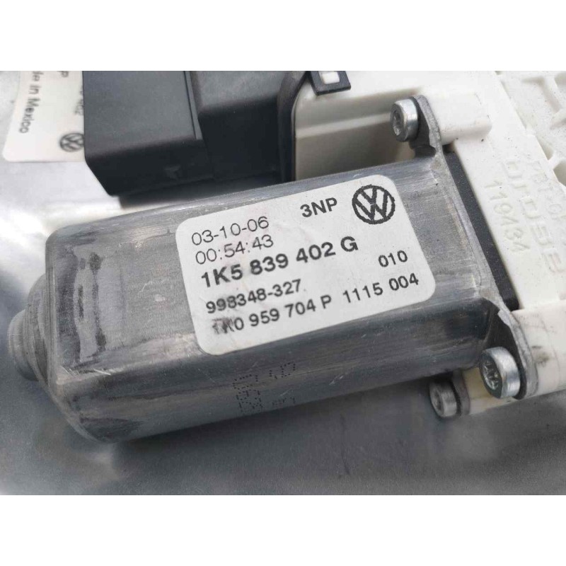 Recambio de elevalunas trasero derecho para volkswagen jetta (1k2) advance referencia OEM IAM 1K5839462G 1K0959704P E1-B6-56-1