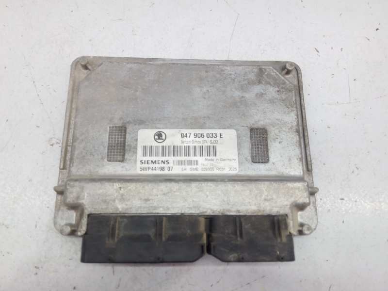 Recambio de centralita motor uce para skoda fabia (6y2/6y3) referencia OEM IAM 047906033E  E1-A5-34-2