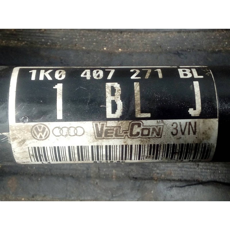 Recambio de transmision delantera izquierda para volkswagen jetta (1k2) advance referencia OEM IAM 1K0407271BL  