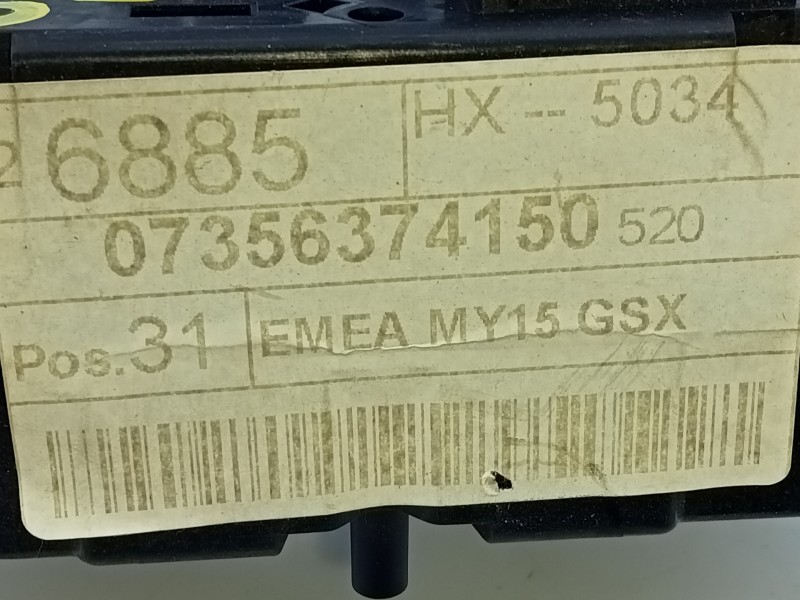 Recambio de mando intermitentes para jeep renegade trailhawk 4wd referencia OEM IAM 07356374150  E3-B6-22-5