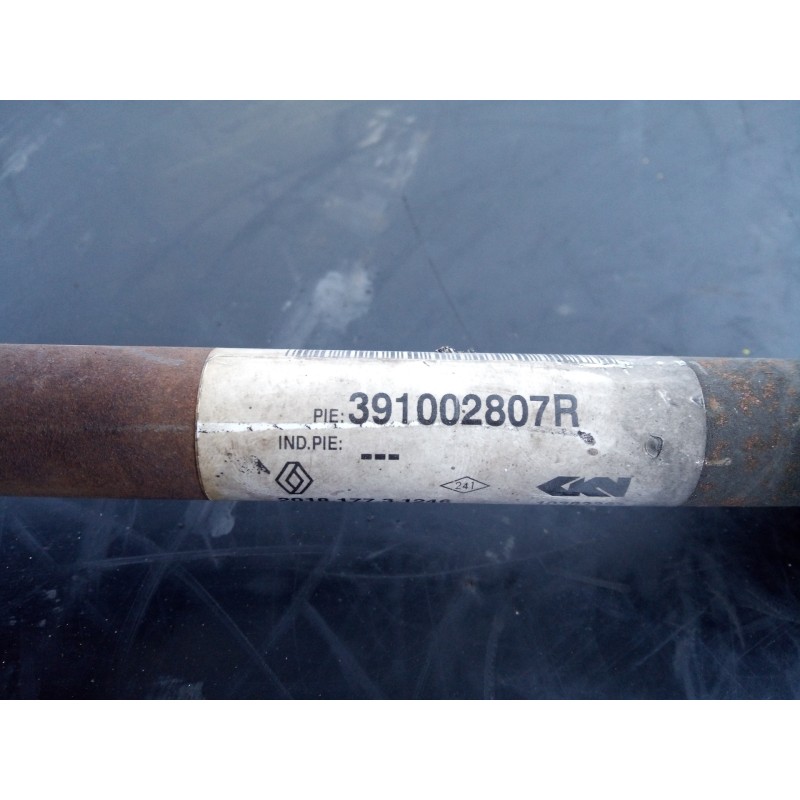 Recambio de transmision delantera derecha para dacia lodgy stepway referencia OEM IAM 391002807R  P1-A6-12