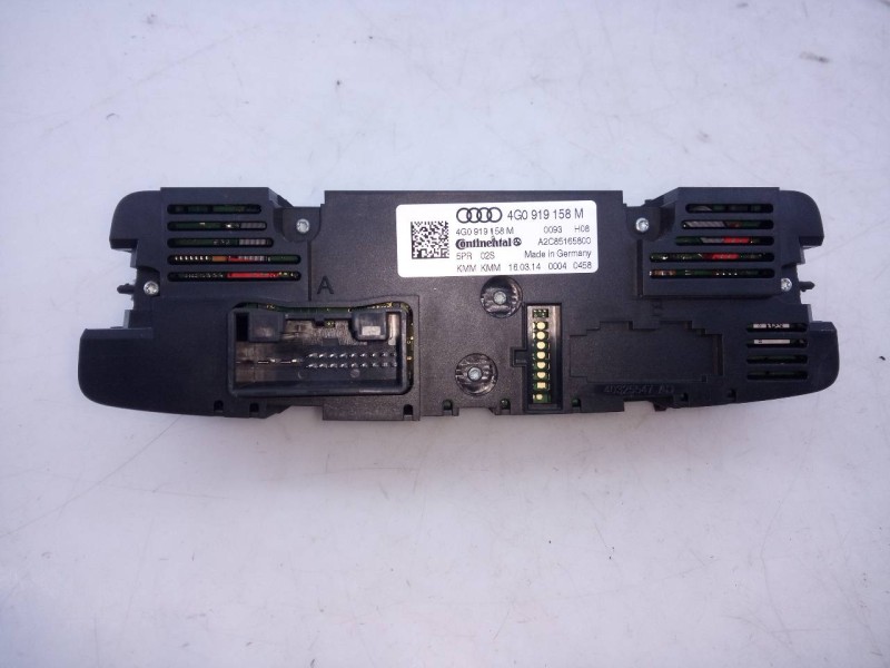 Recambio de mando climatizador para audi a6 avant (4g5) 3.0 tdi quattro referencia OEM IAM 4G0919158M 4G0919158M E2-A1-37-1