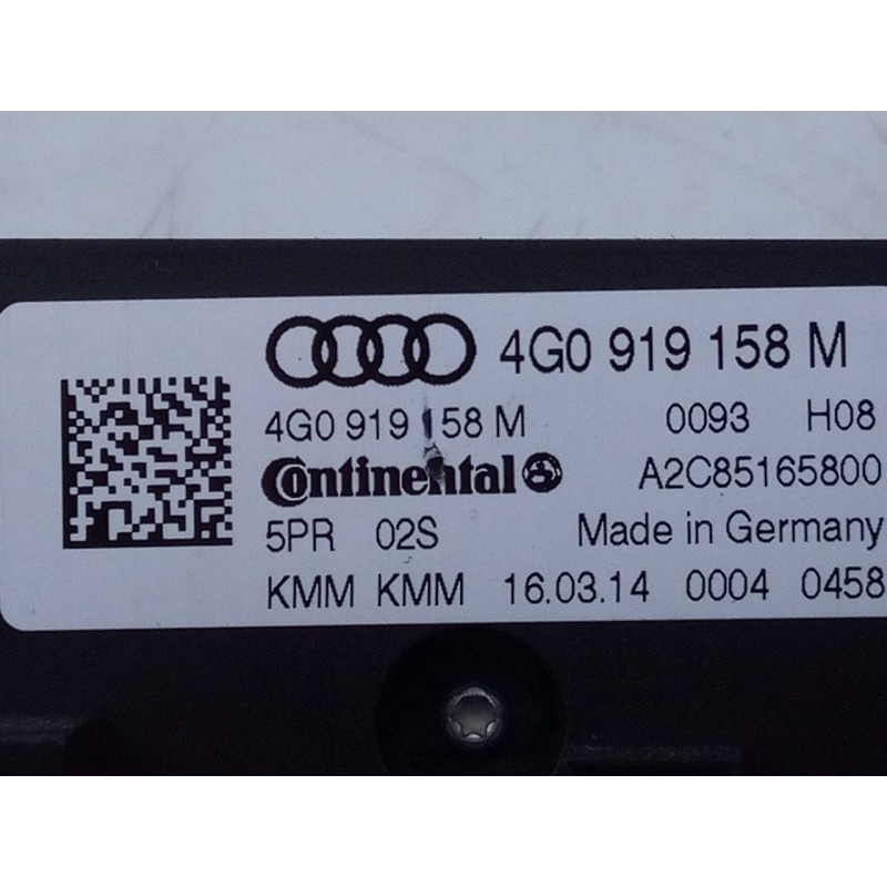 Recambio de mando climatizador para audi a6 avant (4g5) 3.0 tdi quattro referencia OEM IAM 4G0919158M 4G0919158M E2-A1-37-1