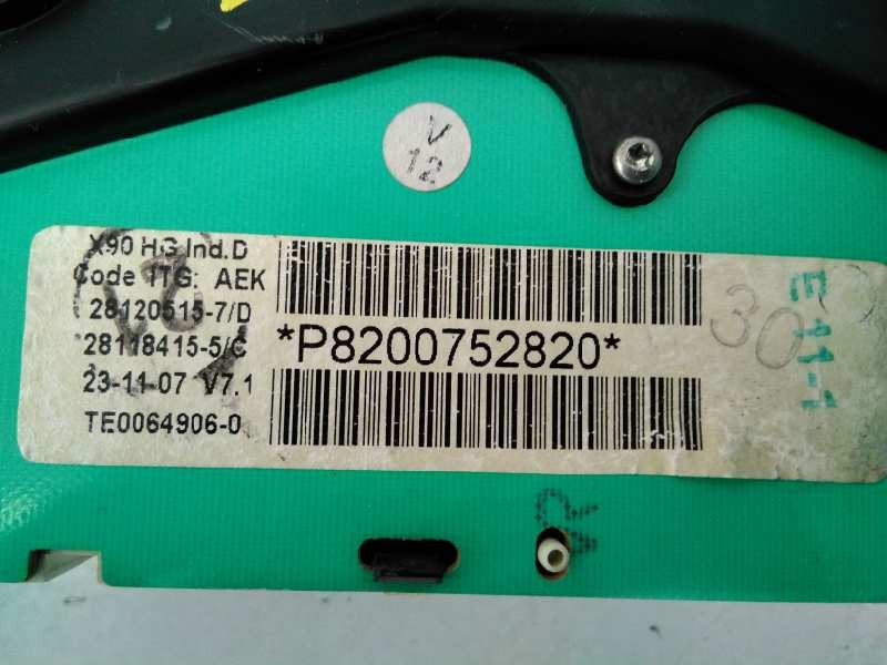 Recambio de cuadro instrumentos para dacia logan express ambiance referencia OEM IAM P8200752820  E2-A1-43-5