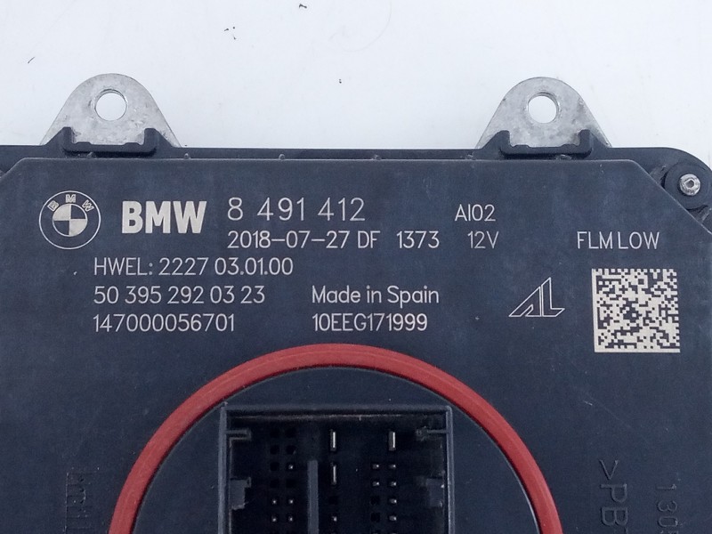 Recambio de centralita faros xenon para bmw serie 5 berlina (g30) 520d sport line referencia OEM IAM 8491412 503952920323 E3-A2-