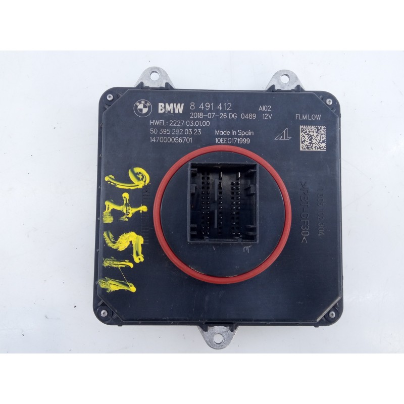 Recambio de centralita faros xenon para bmw serie 5 berlina (g30) 520d sport line referencia OEM IAM 8491412 503952920323 E3-A2-