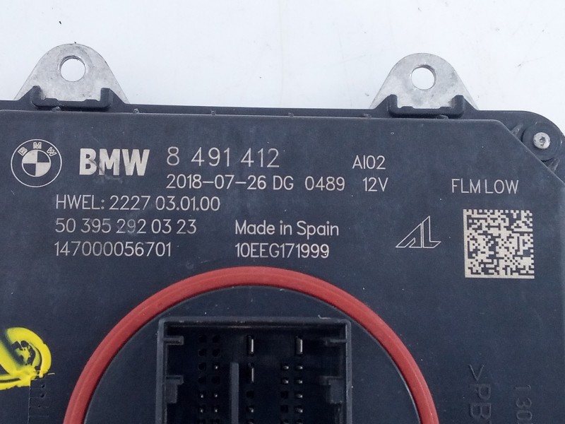 Recambio de centralita faros xenon para bmw serie 5 berlina (g30) 520d sport line referencia OEM IAM 8491412 503952920323 E3-A2-