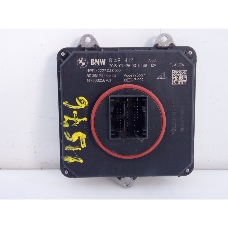 Recambio de centralita faros xenon para bmw serie 5 berlina (g30) 520d sport line referencia OEM IAM 8491412 503952920323 E3-A2-