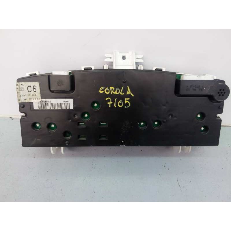 Recambio de cuadro instrumentos para toyota corolla (e12) 2.0 d-4d sol berlina referencia OEM IAM 8380002C60  E3-B2-7-4