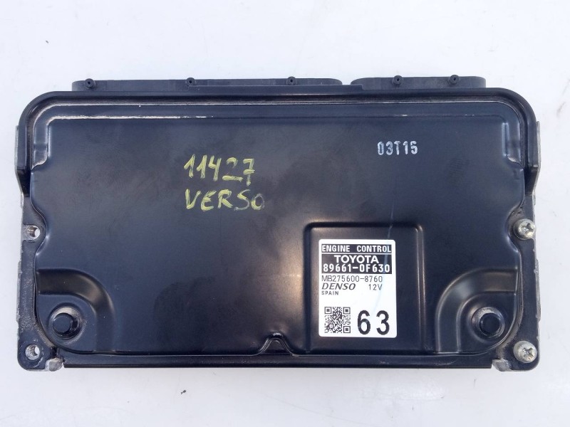 Recambio de centralita motor uce para toyota verso advance referencia OEM IAM 896610F630 MB2756008760 E3-B2-18-1