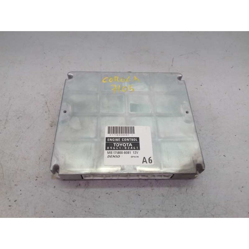 Recambio de centralita motor uce para toyota corolla (e12) 2.0 d-4d sol berlina referencia OEM IAM 8966102A61  E3-B2-7-4