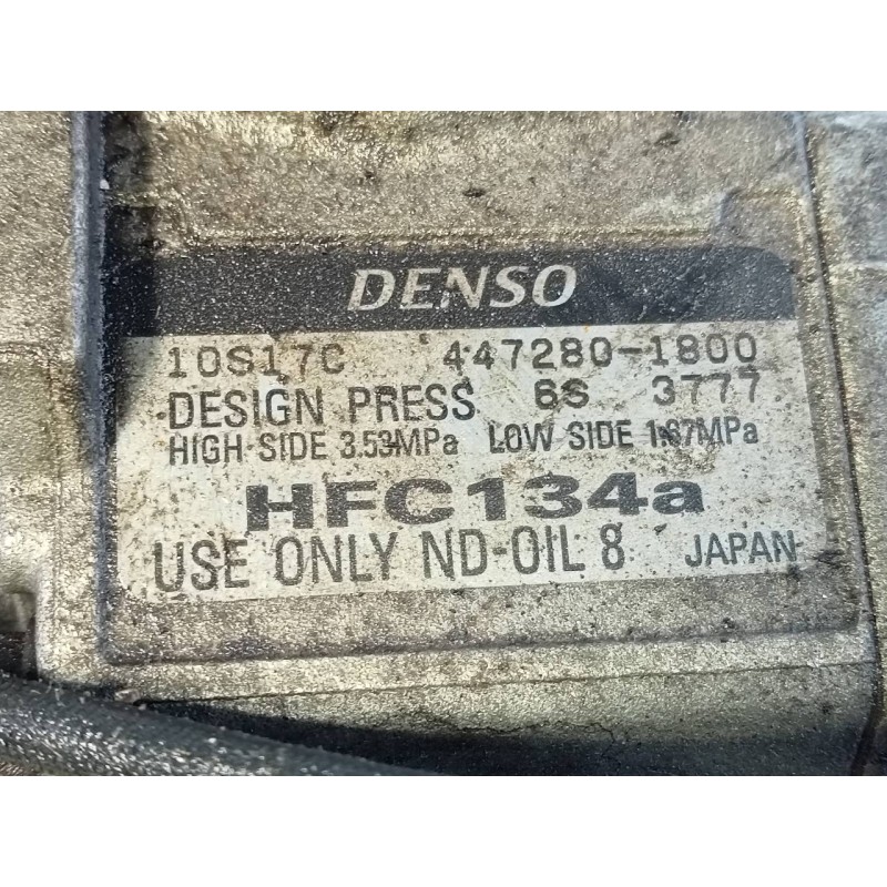 Recambio de compresor aire acondicionado para iveco daily ka ka 35 s... radstand 3000 referencia OEM IAM 4472801800  P3-A1-18-2